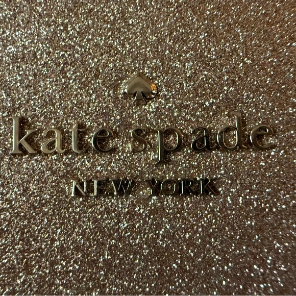 Kate Spade Joeley Sparkling Crossbody Bag - Light Pink/Rose gold. - Picture 7 of 7